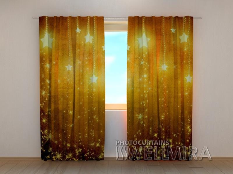 Ziemassvētku aizkari - Jaungada aizkari 180 x 140 cm (2X 90x140 cm) / SCREEN E-interjers.lv