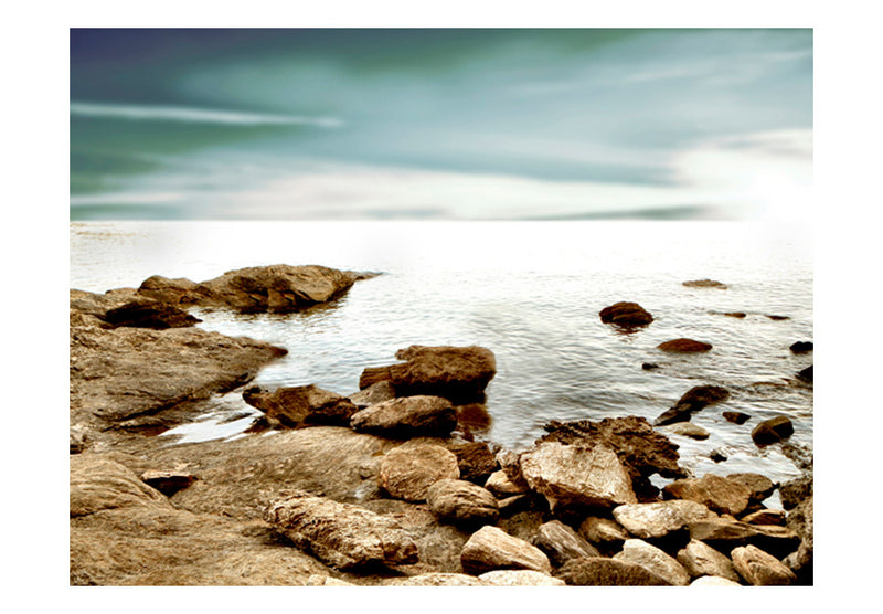 Fototapetes - Akmeņainā pludmale