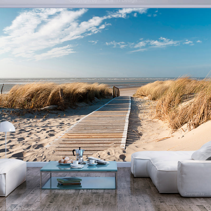 Fototapetes - Ziemeļjūras pludmale, Langeoog
