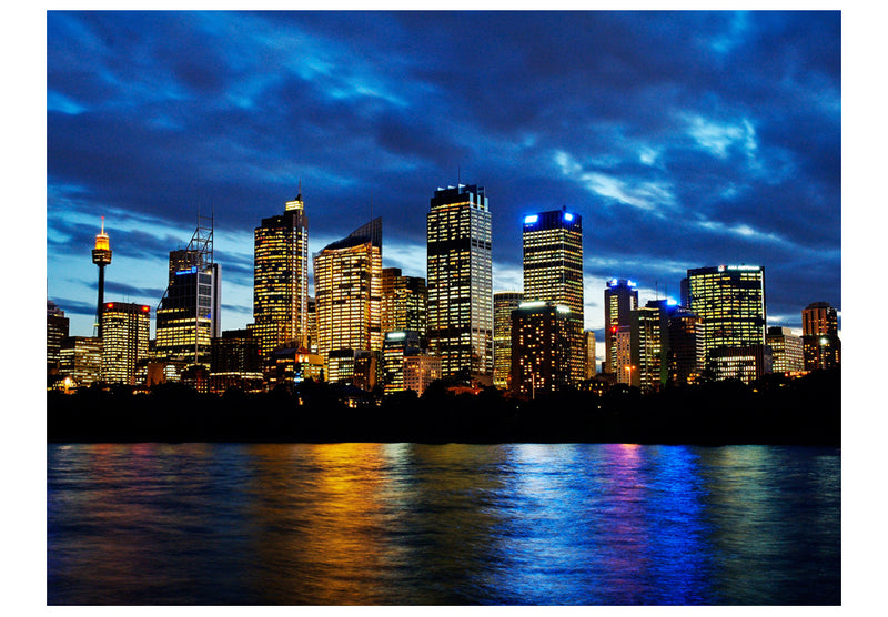 Fototapetes - Vakara mākoņi virs Sidnejas