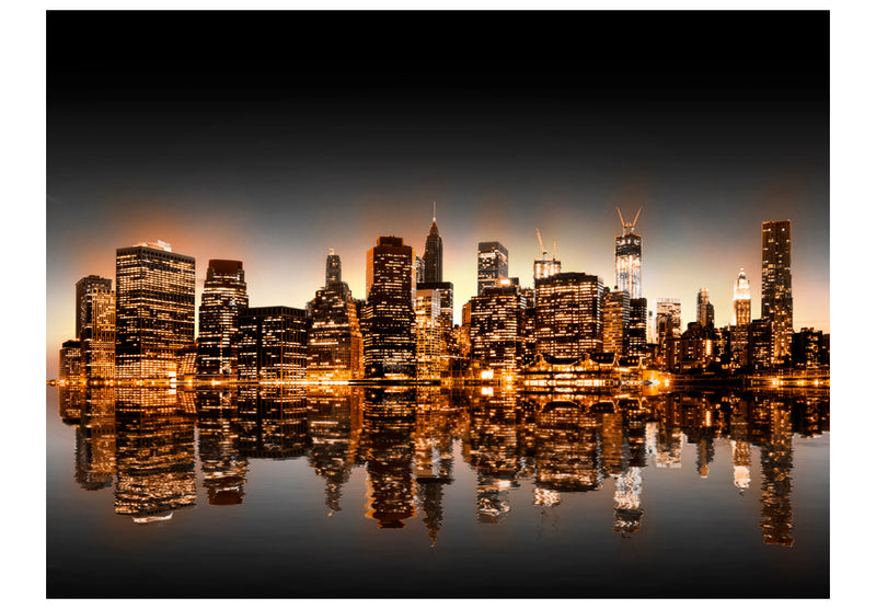 Fototapetes - Ņujorka un zelts