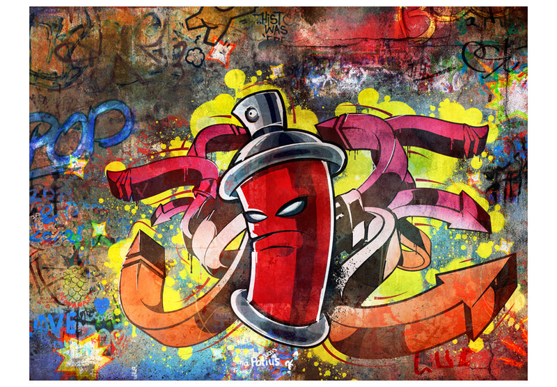 Fototapetes - Grafiti monstrs