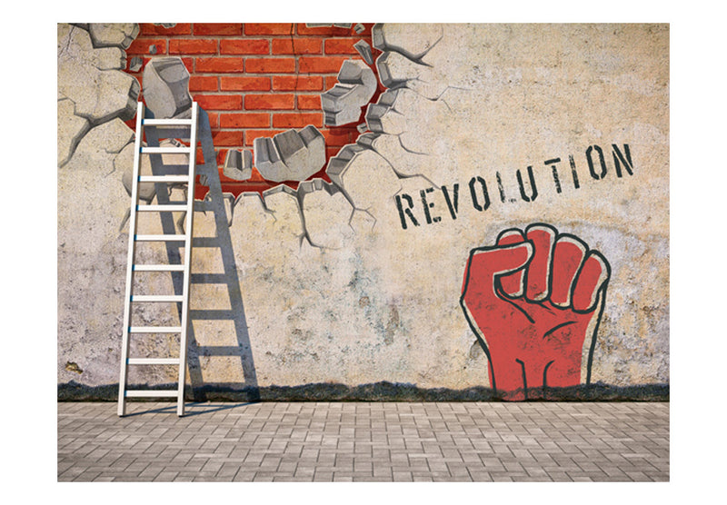 Fototapetes - Revolūcijas neredzamā roka