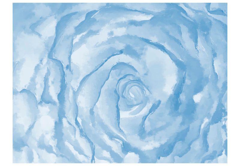 Fototapetes ar ziediem - Roze (zila)