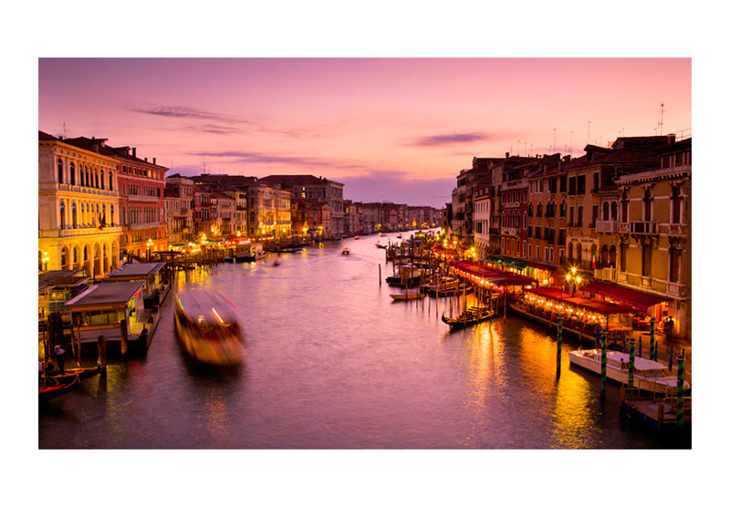 Fototapetes - Mīlētāju pilsēta, Venēcija naktī