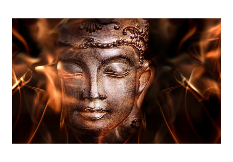 Fototapetes - Buda - Meditācijas uguns.
