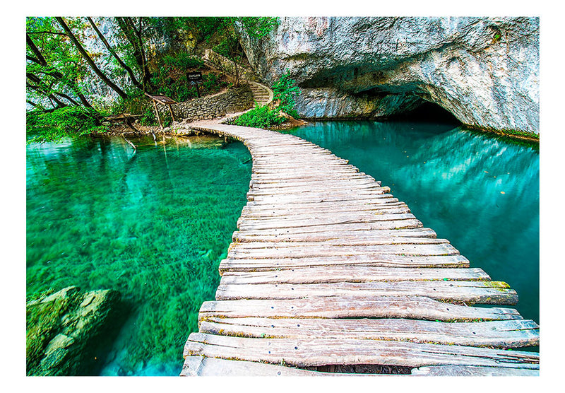 Fototapetes - Plitvices ezeru nacionālais parks, Horvātija