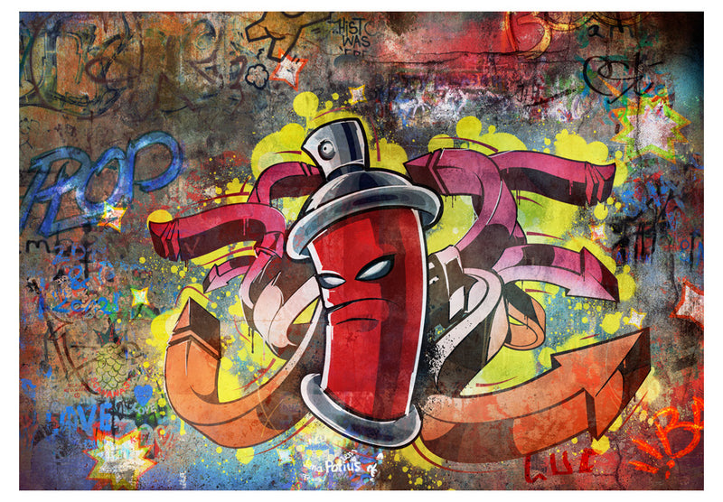 Fototapetes - Grafiti monstrs