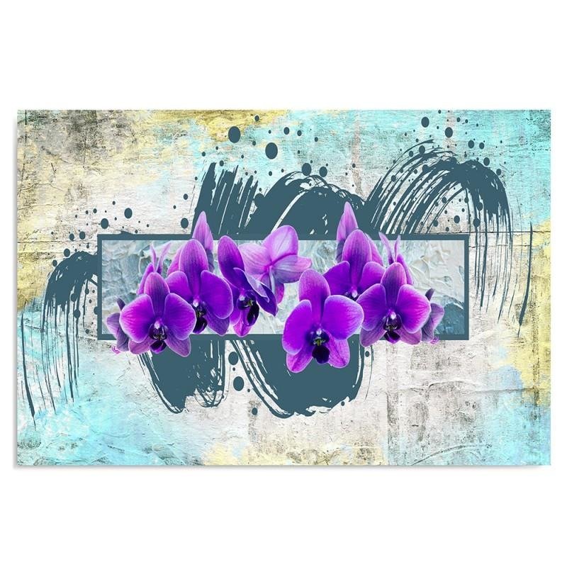 Dekoratīvais panelis - Purple Flowers 2 