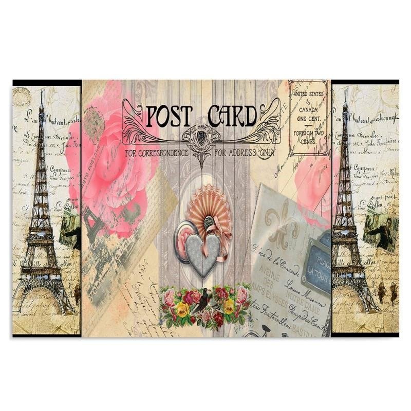 Dekoratīvais panelis - Postcard From Paris 