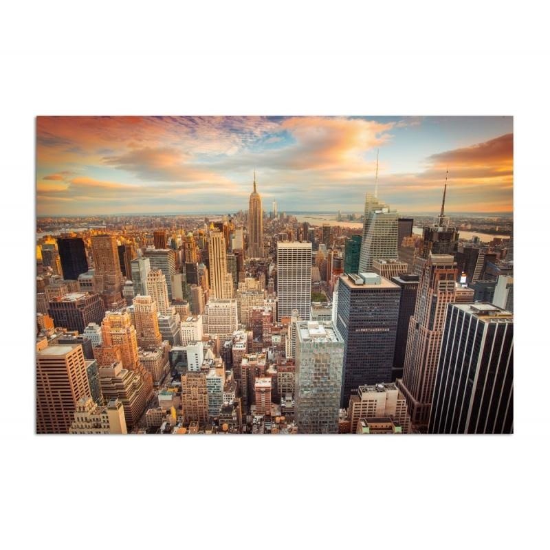 Dekoratīvais panelis - Sunset Over New York 