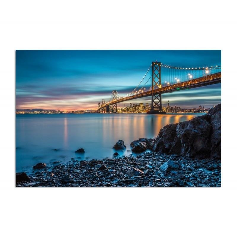 Dekoratīvais panelis - Bay Bridge In San Francisco 