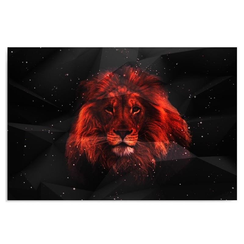 Dekoratīvais panelis - Lion In The Dark 