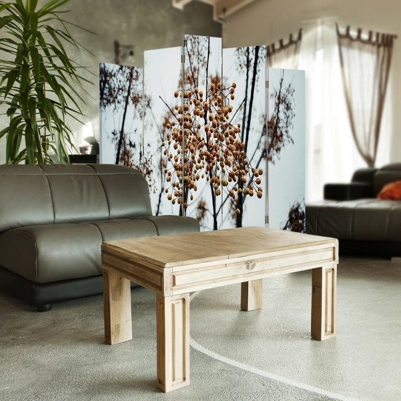 Decorative Aizslietnis, 5 paneļi, Divpusējs, 360 ° rotējošas eņģes, kanva, Fruit Trees 