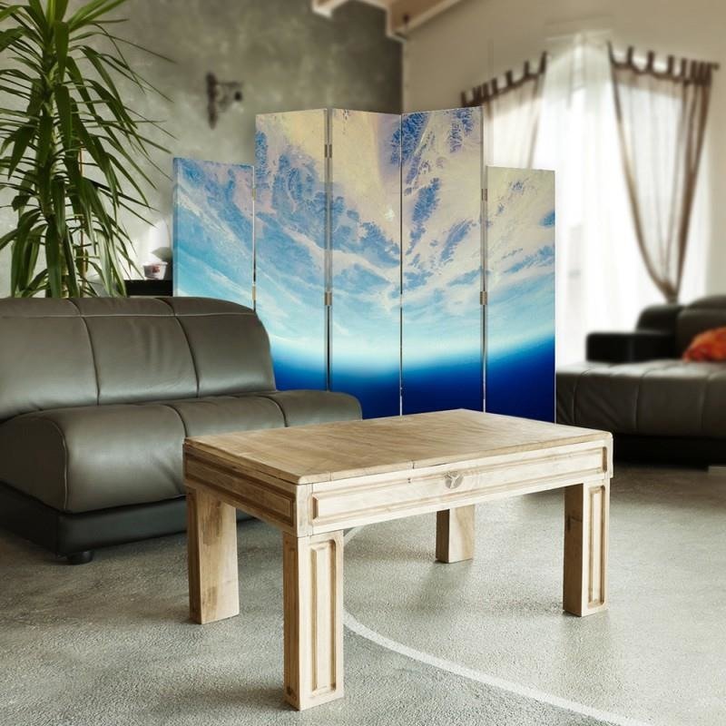 Decorative Aizslietnis, 5 paneļi, Divpusējs, 360 ° rotējošas eņģes, kanva, Dynamic Sky 