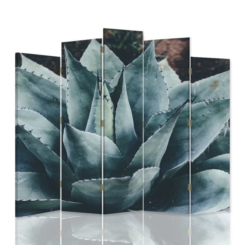 Decorative Aizslietnis, 5 paneļi, kanva, Agave 2 