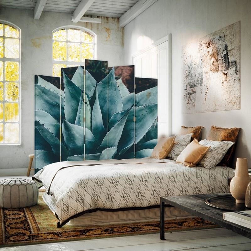 Decorative Aizslietnis, 5 paneļi, kanva, Agave 2 