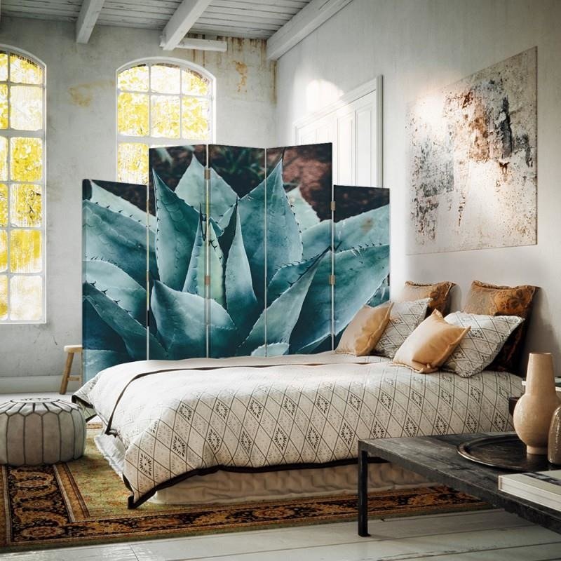 Decorative Aizslietnis, 5 paneļi, kanva, Agave 2 
