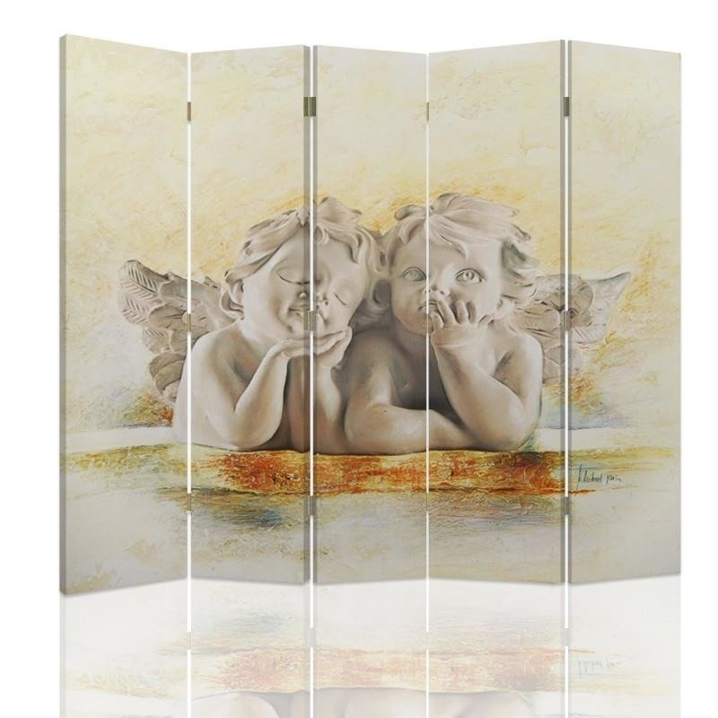 Aizslietnis, 5 paneļi, kanva, Angels 