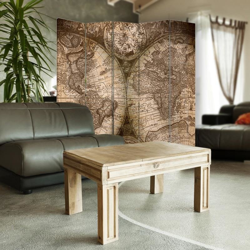 Aizslietnis, 5 paneļi, kanva, Ancient World Map 