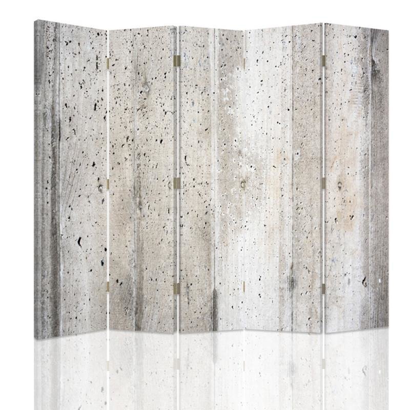 Aizslietnis, 5 paneļi, kanva, Concrete Wall 3 