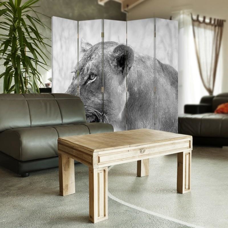 Aizslietnis, 5 paneļi, kanva, Lioness 