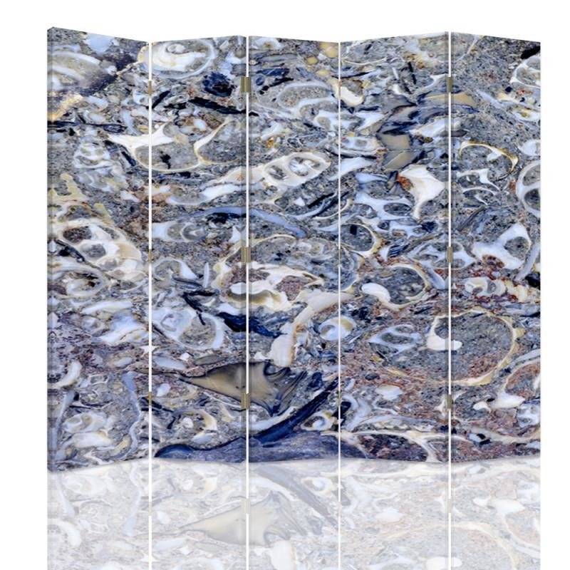 Aizslietnis, 5 paneļi, kanva, Marble Mosaic 