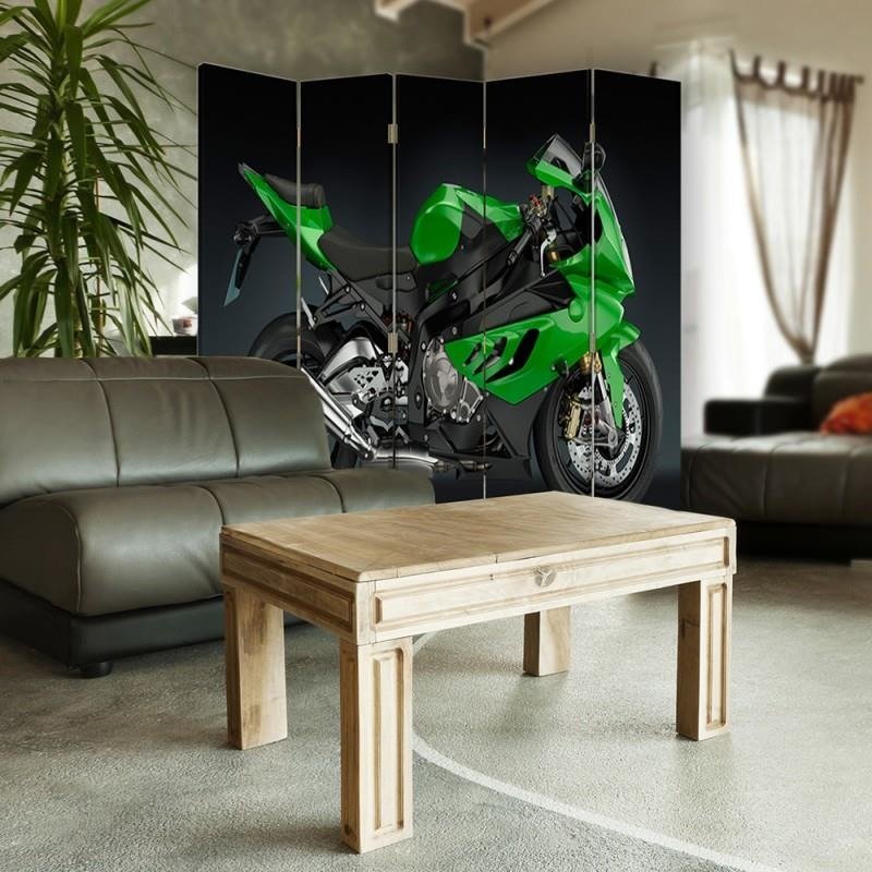 Aizslietnis, 5 paneļi, kanva, Motorcycle Sport 