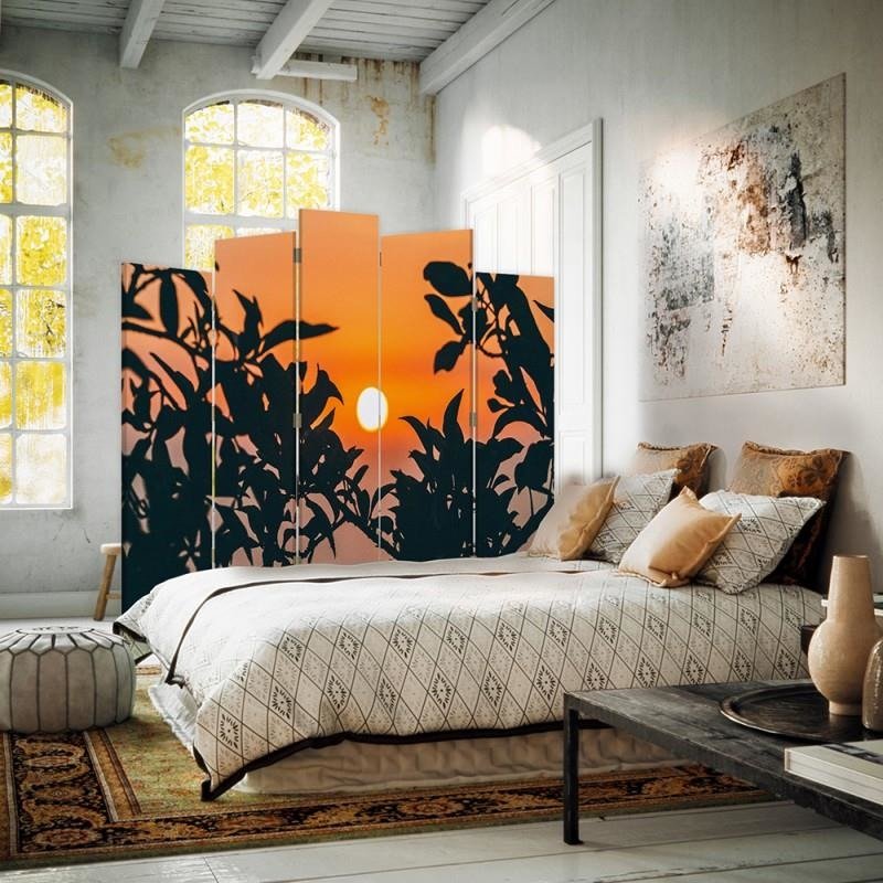 Decorative Aizslietnis, 5 paneļi, kanva, Sun For Plants 