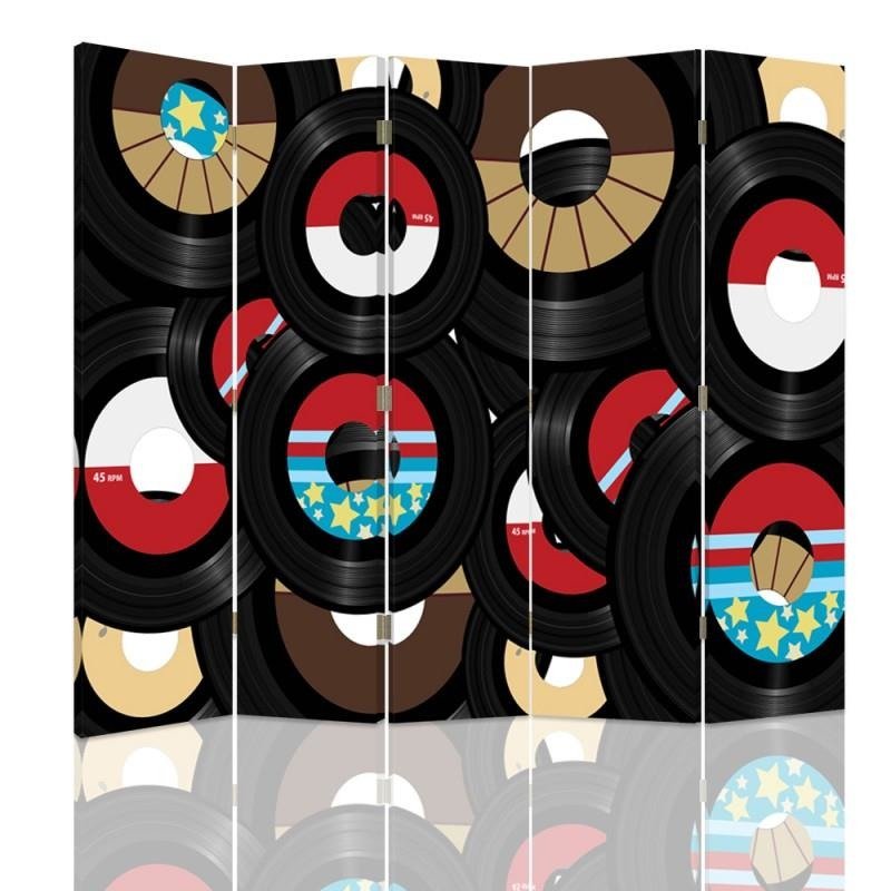 Aizslietnis, 5 paneļi, kanva, Vinyls 