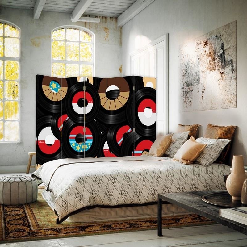Aizslietnis, 5 paneļi, kanva, Vinyls 