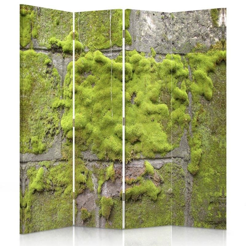 Aizslietnis, 4 paneļi, Divpusējs, Kanva, Moss On The Wall 
