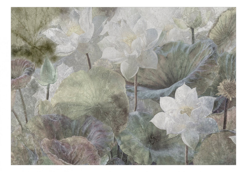 Fototapetes ar ziediem - Ūdens ainava 135741