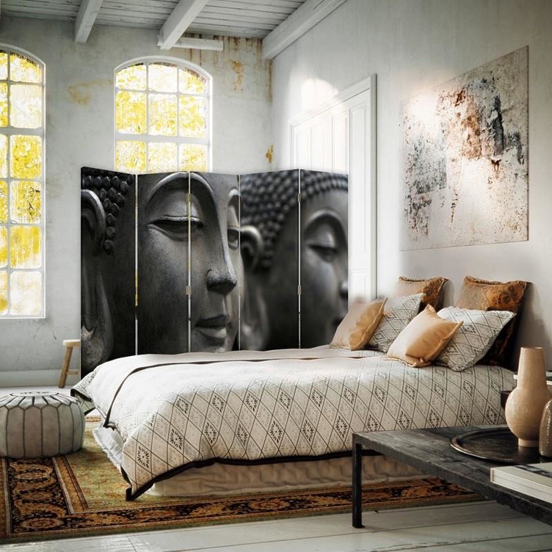 Aizslietnis, 5 paneļi, Divpusējs, kanva, Buddha 7 