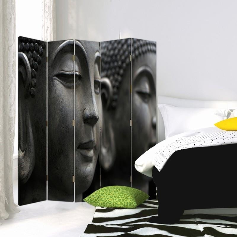 Aizslietnis, 5 paneļi, Divpusējs, kanva, Buddha 7 