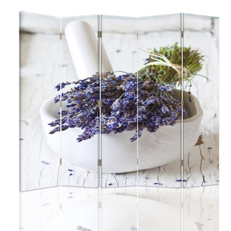 Aizslietnis, 5 paneļi, Divpusējs, kanva, Bunch Of Lavender 