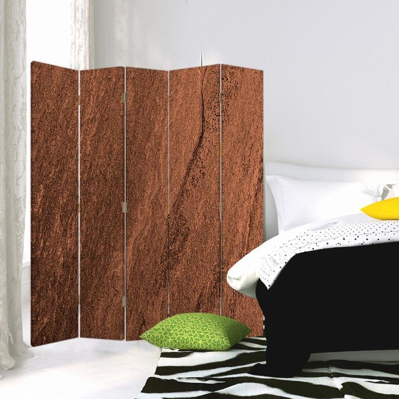 Aizslietnis, 5 paneļi, Divpusējs, kanva, Imitation Cork Trees 