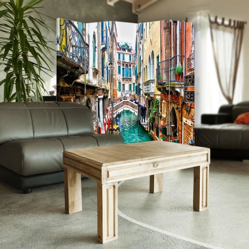 Aizslietnis, 5 paneļi, Divpusējs, kanva, R 4 Canal Venice, Kulik 