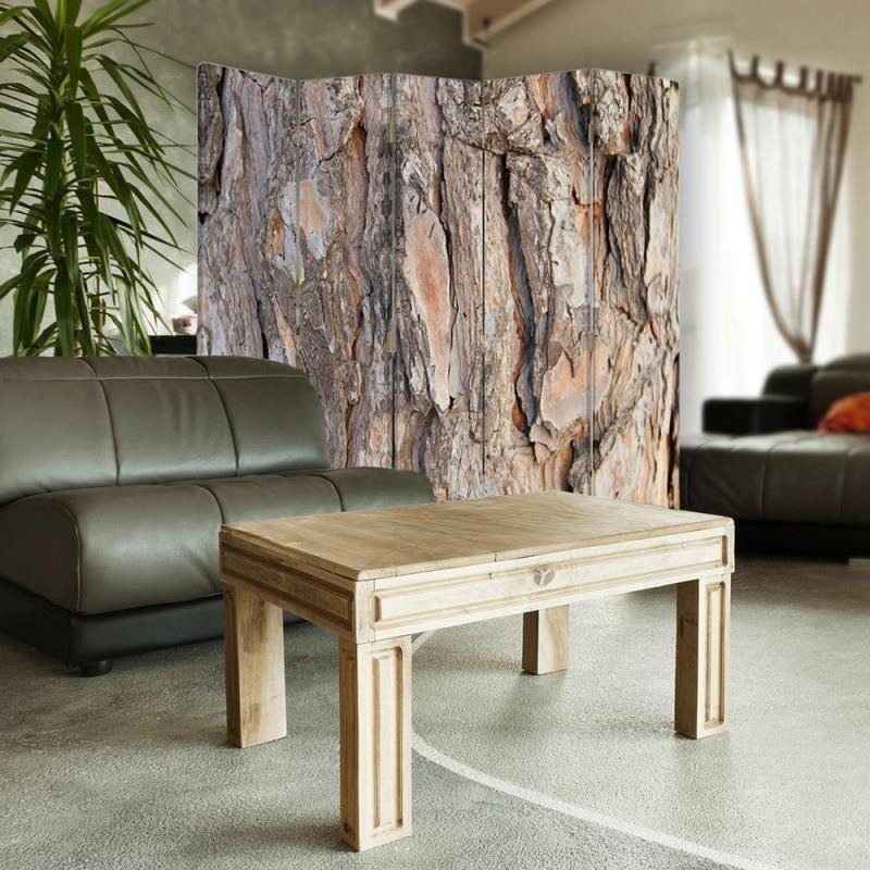 Aizslietnis, 5 paneļi, Divpusējs, kanva, Tree Bark 