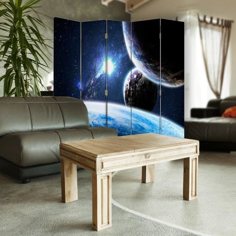 Aizslietnis, 5 paneļi, Divpusējs, kanva, Space 