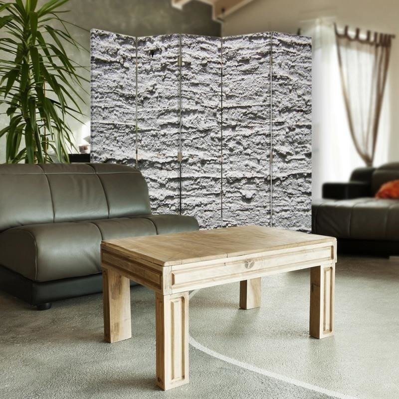 Aizslietnis, 5 paneļi, Divpusējs, kanva, Gray Plaster 
