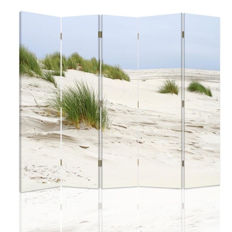 Aizslietnis, 5 paneļi, Divpusējs, kanva, Sand Dunes 