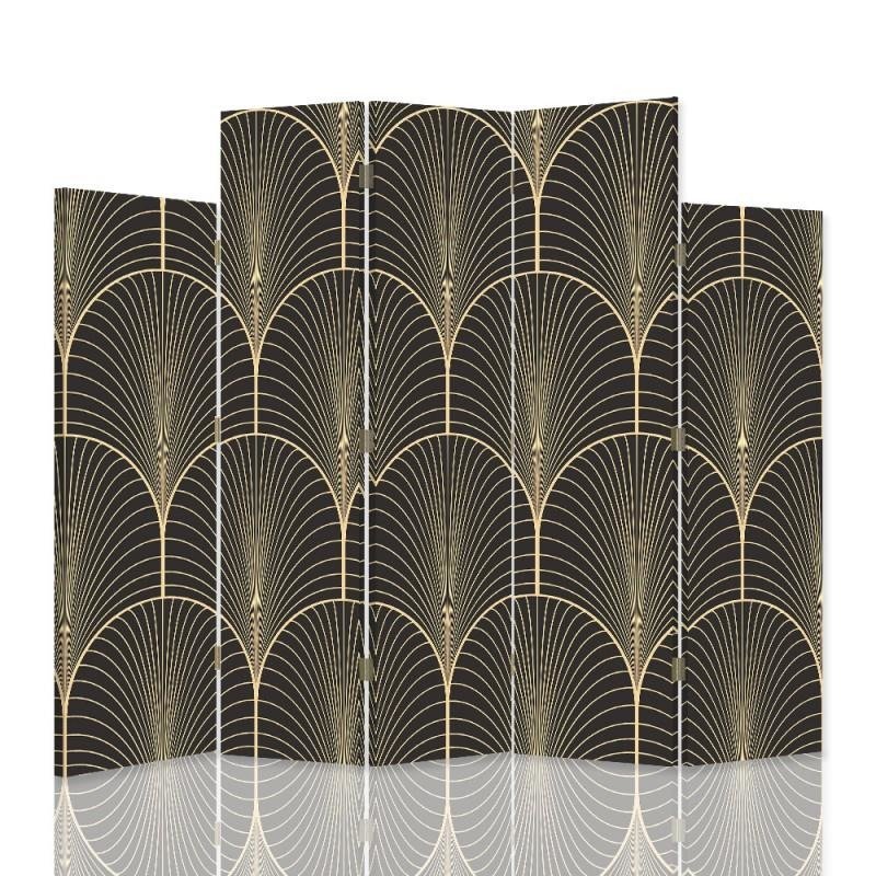Decorative Aizslietnis, 5 paneļi, Divpusējs, kanva, Geometric Forms 