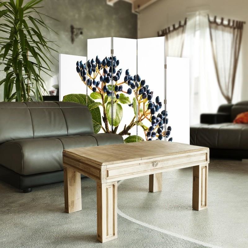 Decorative Aizslietnis, 5 paneļi, Divpusējs, kanva, Bilberry 