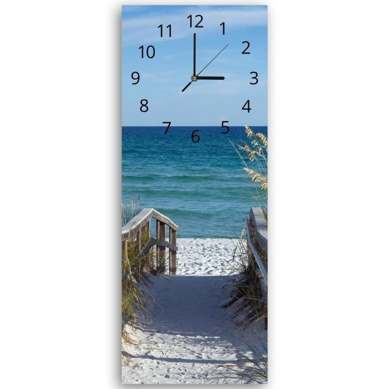 Dekoratīvais sienas pulkstenis Ceļš uz pludmali, 14144