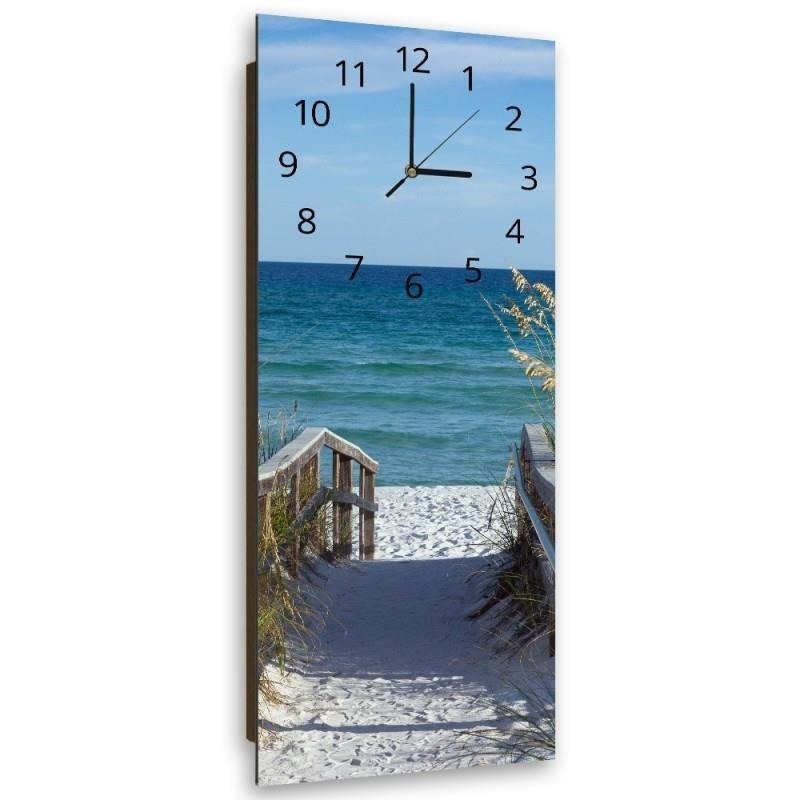 Dekoratīvais sienas pulkstenis Ceļš uz pludmali, 14144