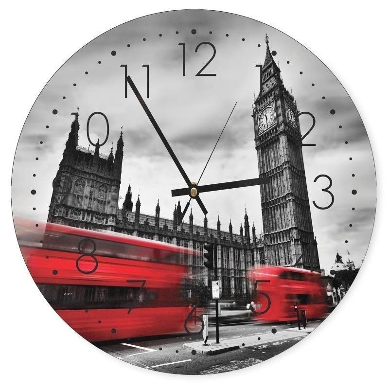 Dekoratīvais sienas pulkstenis In the heart of London 
