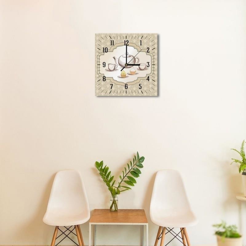 Dekoratīvais sienas pulkstenis Afternoon tea  