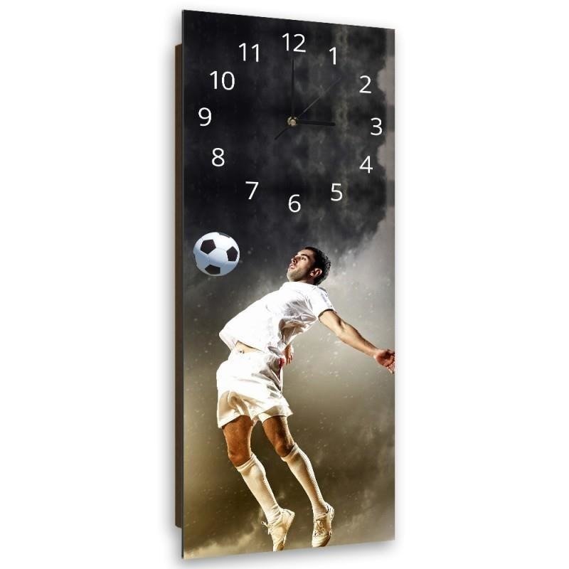 Dekoratīvais sienas pulkstenis Football player 