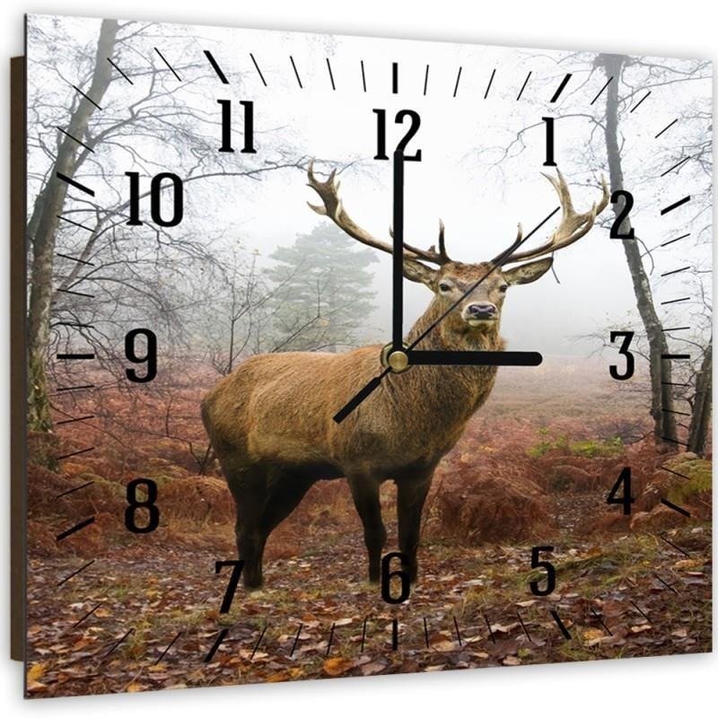 Dekoratīvais sienas pulkstenis Deer 5 